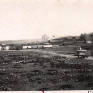 Zona minera de Aldea Moret en 1957