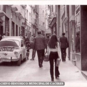 Calle Moret en 1969