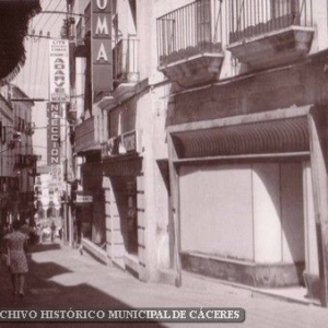 Calle Pintores en 1970