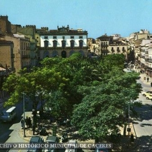 Plaza Mayor de Cáceres 1969