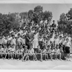 Alumnos de la escuela de D. Juan de Cáceres