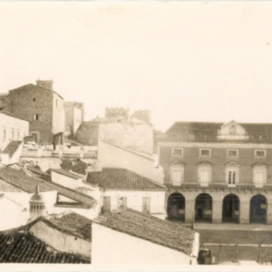 Ayuntamiento desde Torre de Bujaco