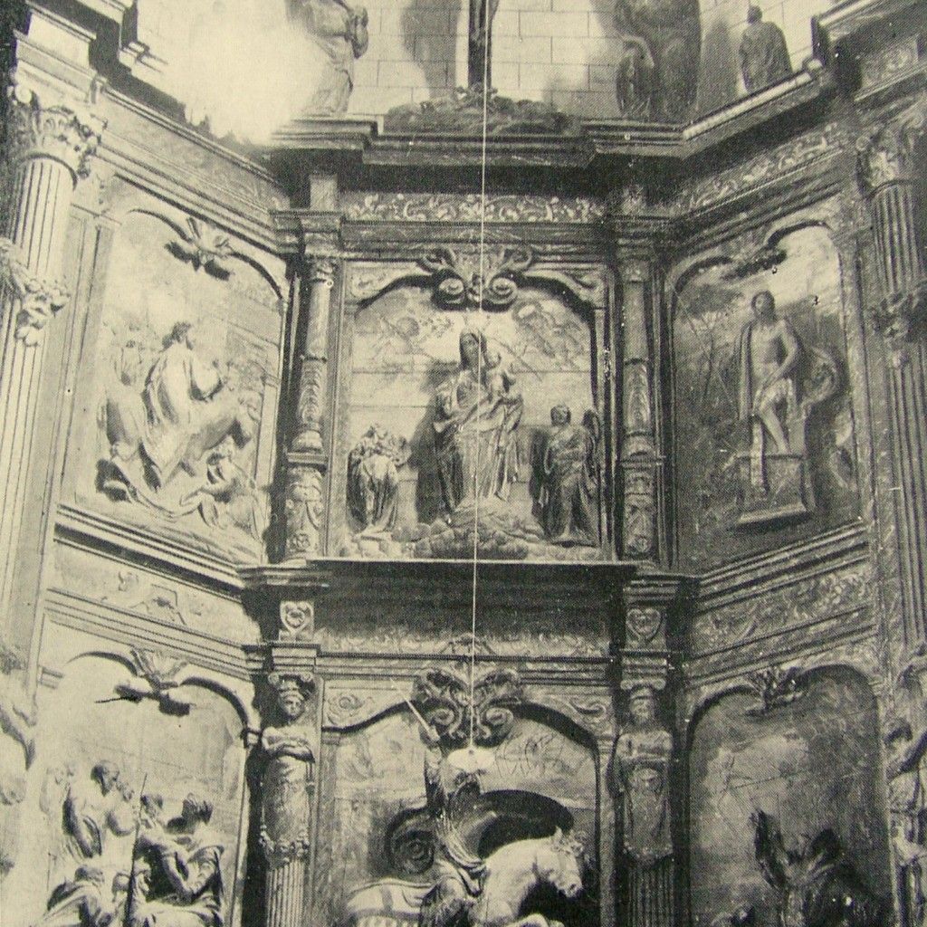 Retablo Mayor de la iglesia de Santiago