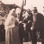 La Infanta Isabel de Borbón hace entrega de la bandera