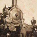 Estación vieja de Cáceres, en 1932.