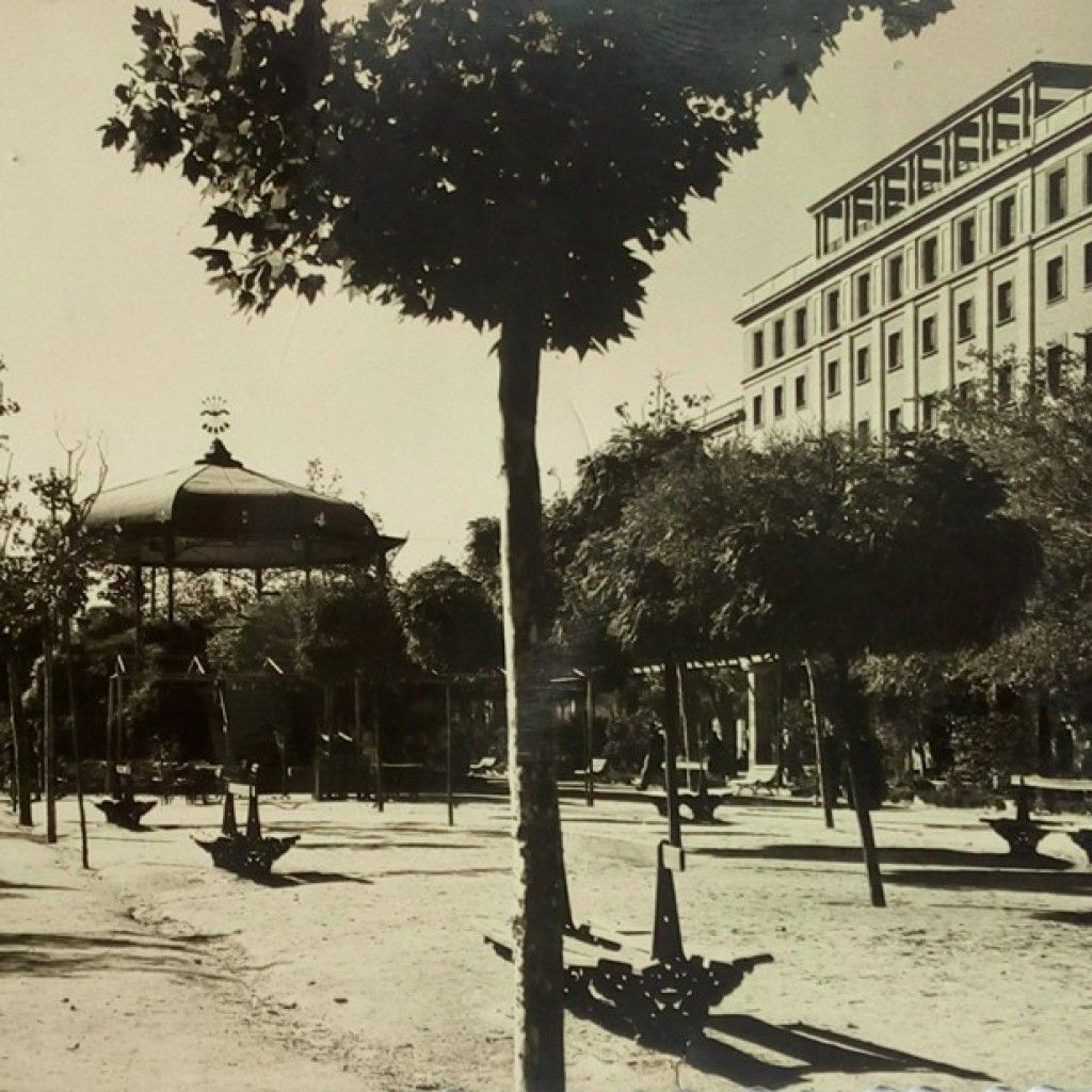 Las pérgolas del Paseo de Cánovas