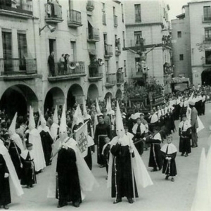 Procesión de los estudiantes
