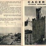 Folleto turístico de Cáceres