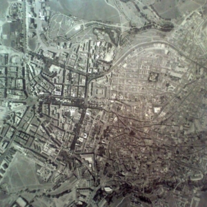 Vista aerea de Cáceres