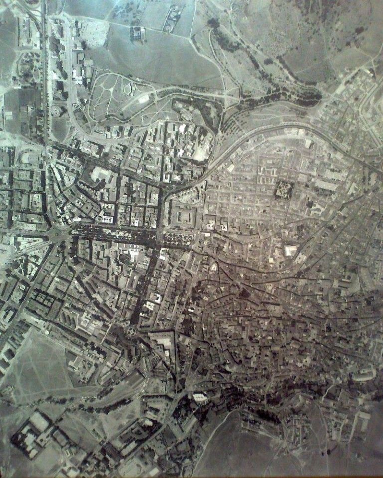 Fotografía aérea de Cáceres