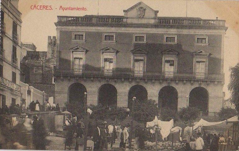 Mercado en la Plaza Mayor