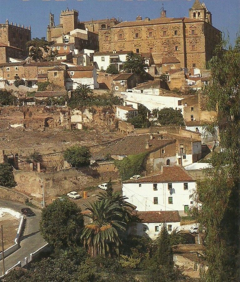Vista parcial de Cáceres