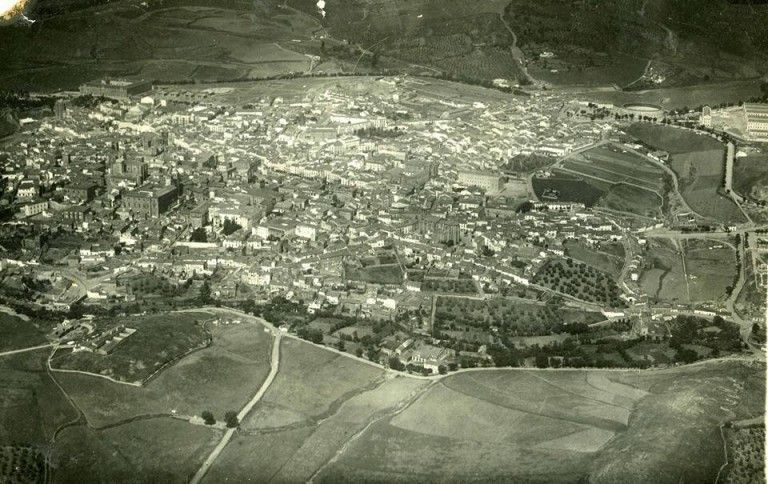 Vista aérea de Cáceres