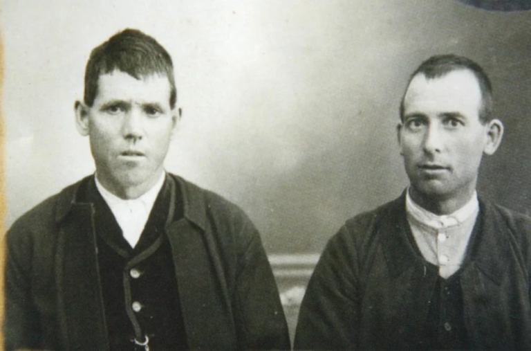 Juan Jesús y Victoriano Rodríguez Santano, descubridores del Tesoro de Aliseda