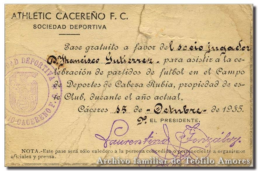 Cáceres ayer 22