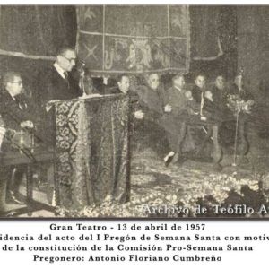 Pregón de Semana Santa 1957