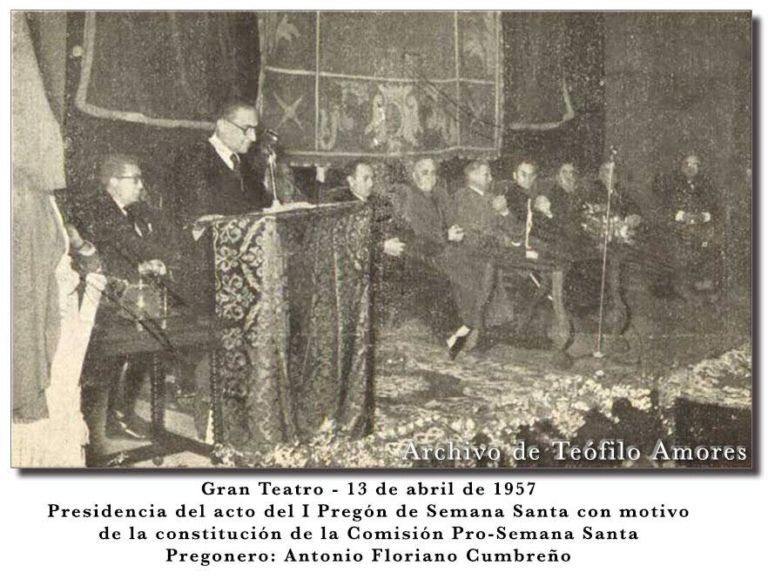 Pregón de Semana Santa 1957