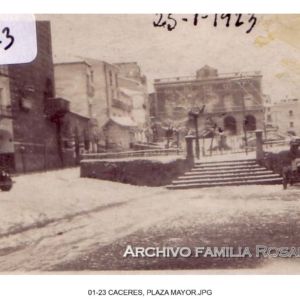 Familia Rosado - Cáceres Nevada 1923