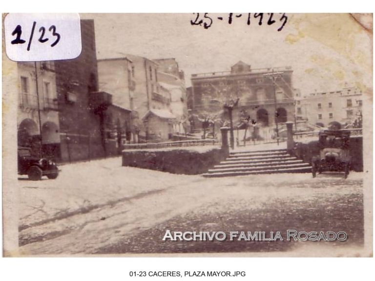 Plaza Mayor nevada