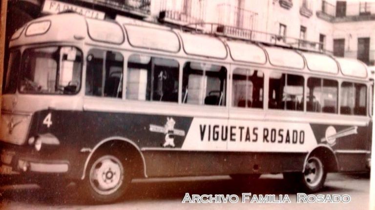 Primer bus urbano de Cáceres