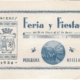 Programa feria Caceres 1932