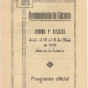 Programa feria Caceres 1939