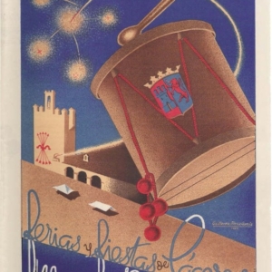 Programa feria Caceres 1943