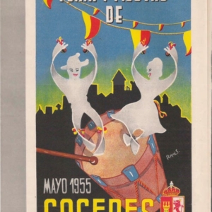 Programa feria Caceres 1955