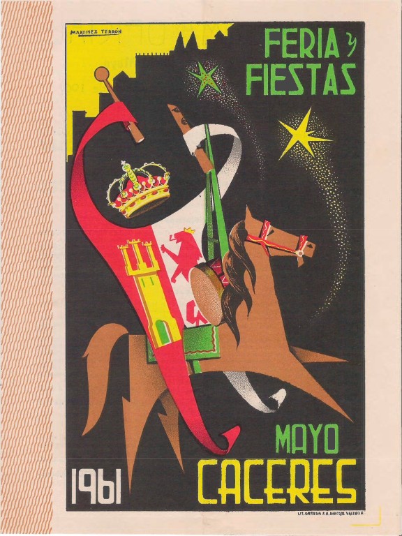 Programa feria Caceres 1961
