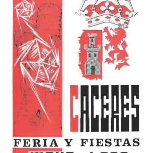Programa feria Caceres 1969