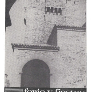 Programa feria Caceres 1971