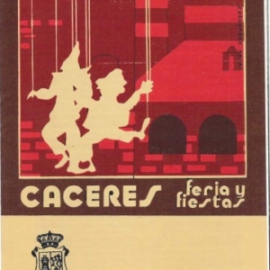 Programa Feria y Fiestas de Cáceres, mayo 1984
