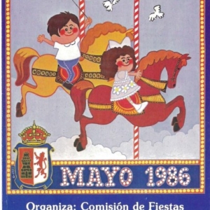 Programa Feria y Fiestas de Cáceres, mayo 1986