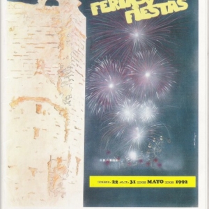 Programa Feria y Fiestas de Cáceres, mayo 1992