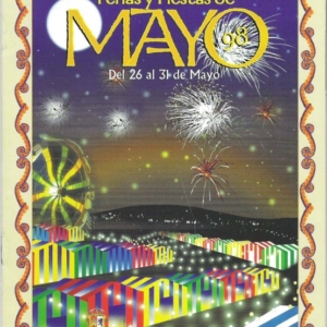 Programa Feria y Fiestas de Cáceres, mayo 1998