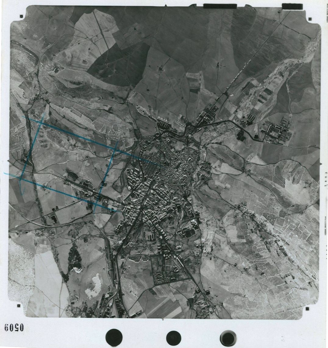 Fotografía aérea de Cáceres