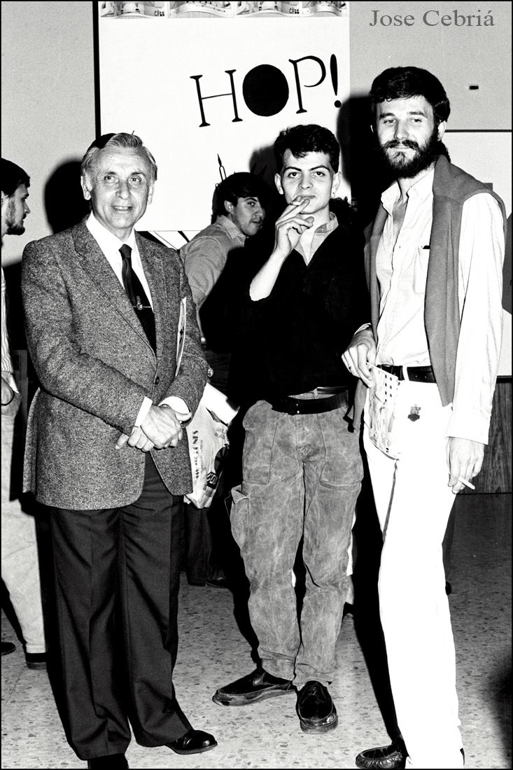 Juan Iglesias Marcelo, Ricardo Baquero y Pepe Alvarado