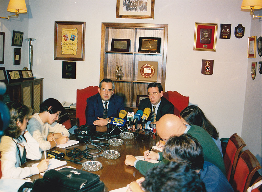 Visita Presidente Junta de Extremadura Visita Presidente Junta de Extremadura