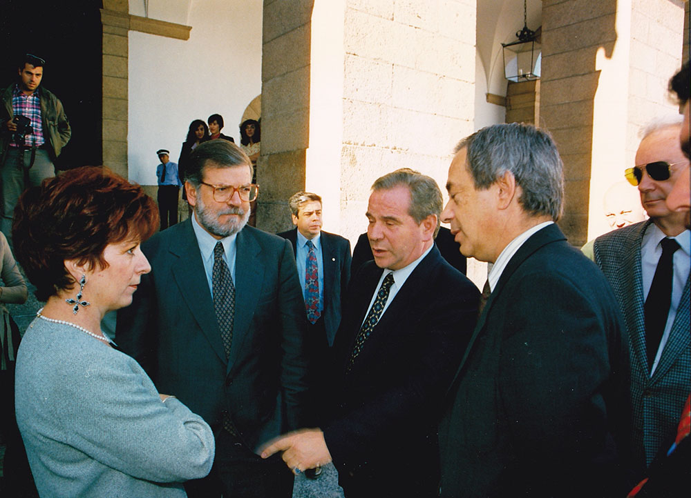 Visita Presidente Junta de Extremadura Visita Presidente Junta de Extremadura