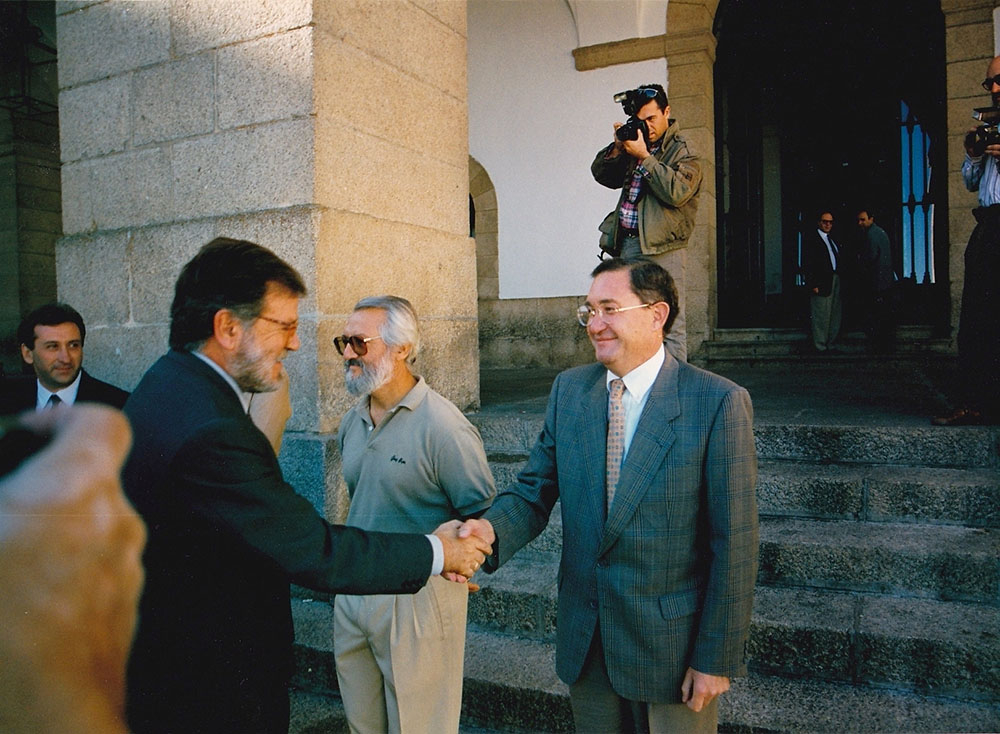 Visita Presidente Junta de Extremadura Visita Presidente Junta de Extremadura