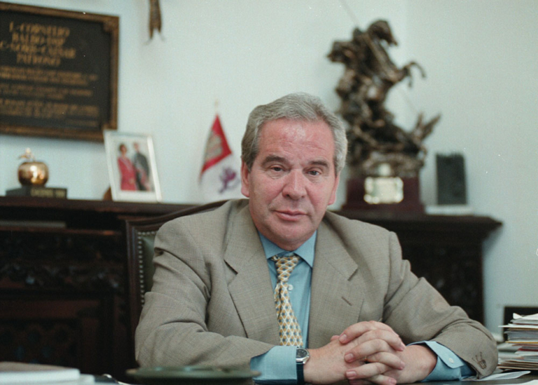 José María Saponi Mendo, alcalde de Cáceres