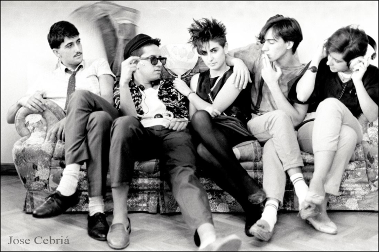 Pedro, Marce, Katia, Paco y Montaña