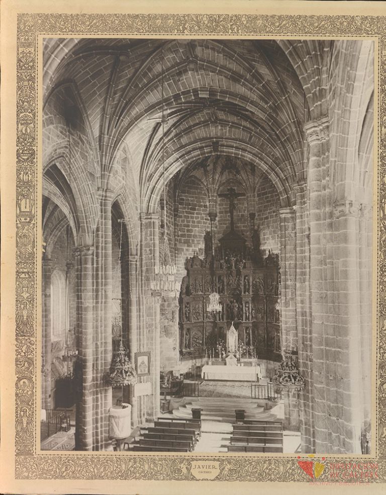 Detalle del interior de la Concatedral de Santa María