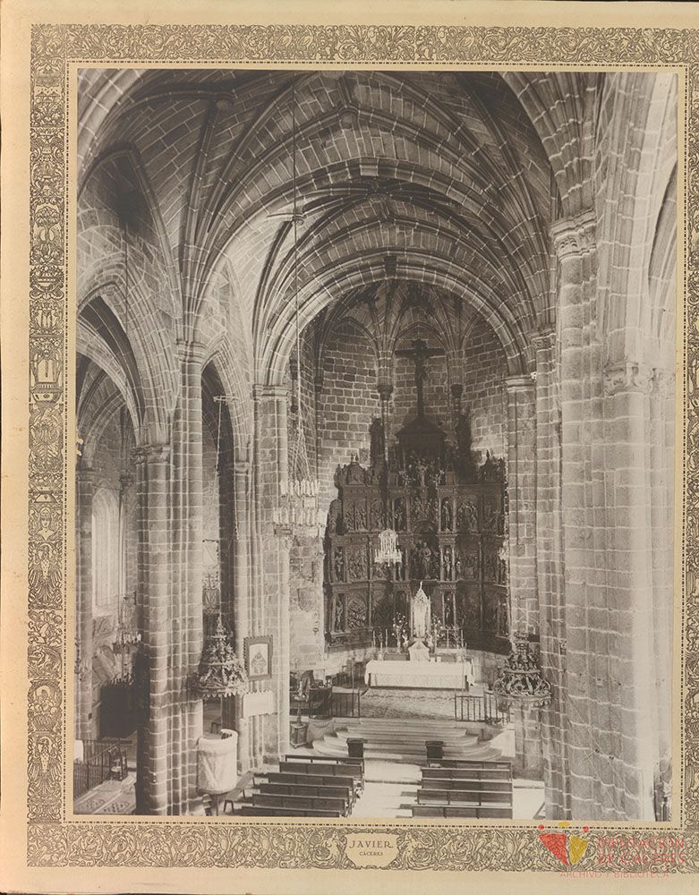 Detalle del interior de la Concatedral de Santa María
