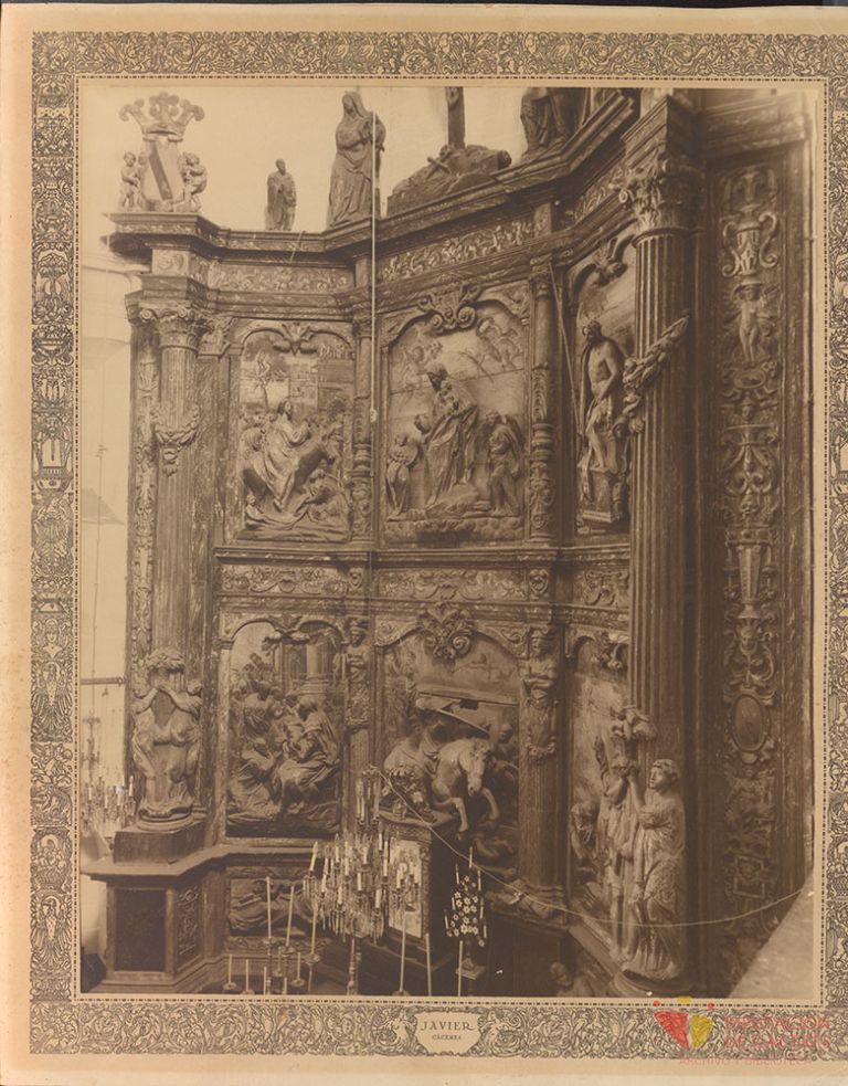 Retablo de la Iglesia de Santiago de Cáceres