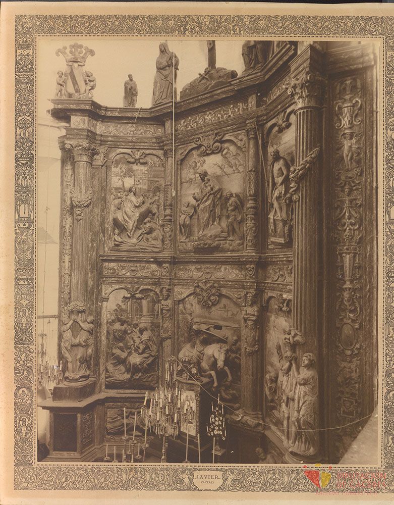 Retablo de la Iglesia de Santiago de Cáceres