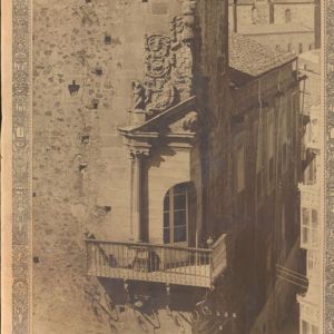 Balcón del Palacio de Francisco de Godoy de Cáceres