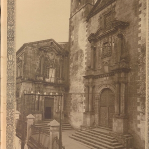 Fachada de la Iglesia de San Francisco Javier de Cáceres y el Colegio de la Compañía de Jesús