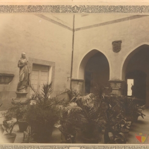 Patio del Palacio de Mayoralgo de Cáceres