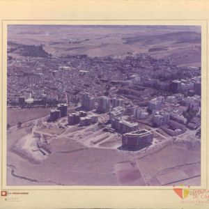 Vista aérea de La Madrila de Cáceres